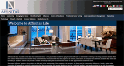 Desktop Screenshot of affinitaslife.com